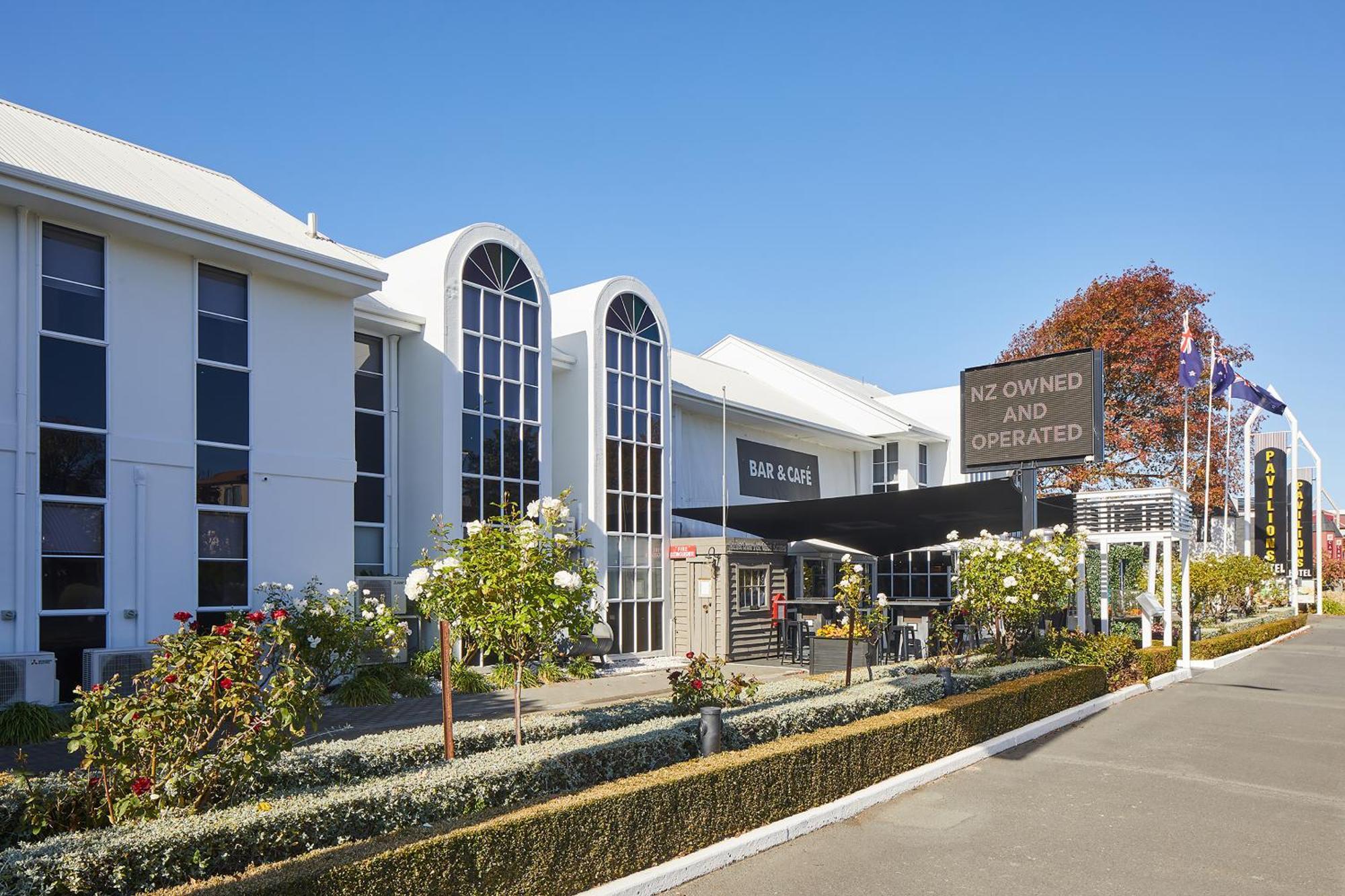 Pavilions Hotel Christchurch Exterior foto